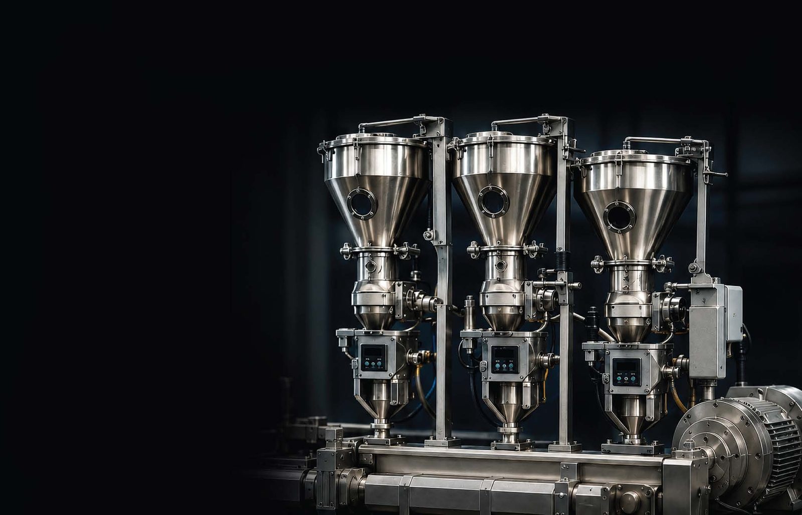 Precision feeding and dosing systems