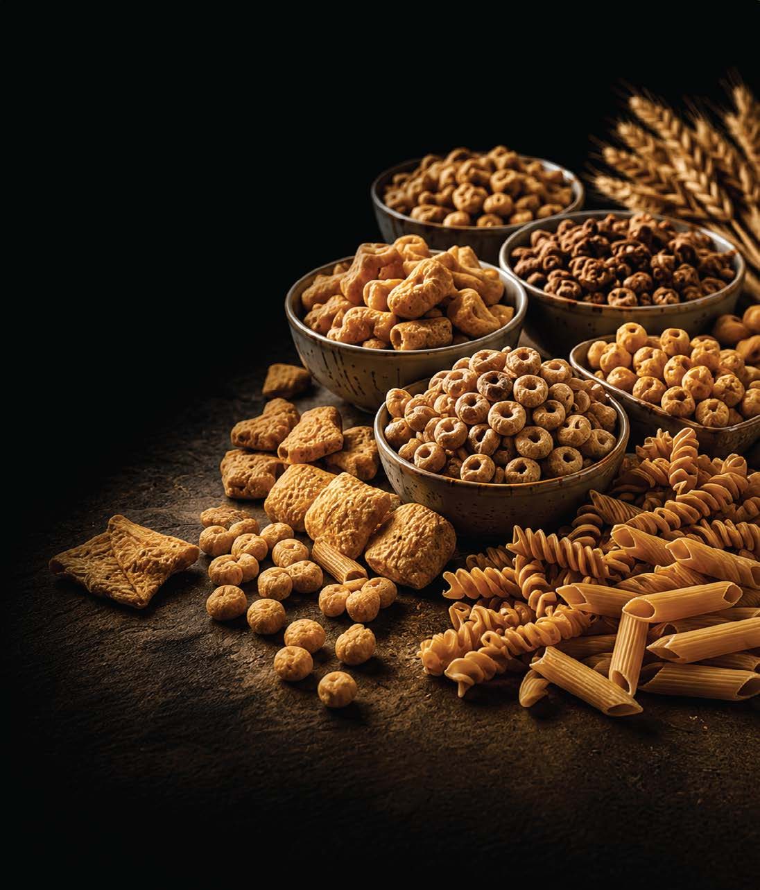 Food extrusion — snacks, cereals, pasta