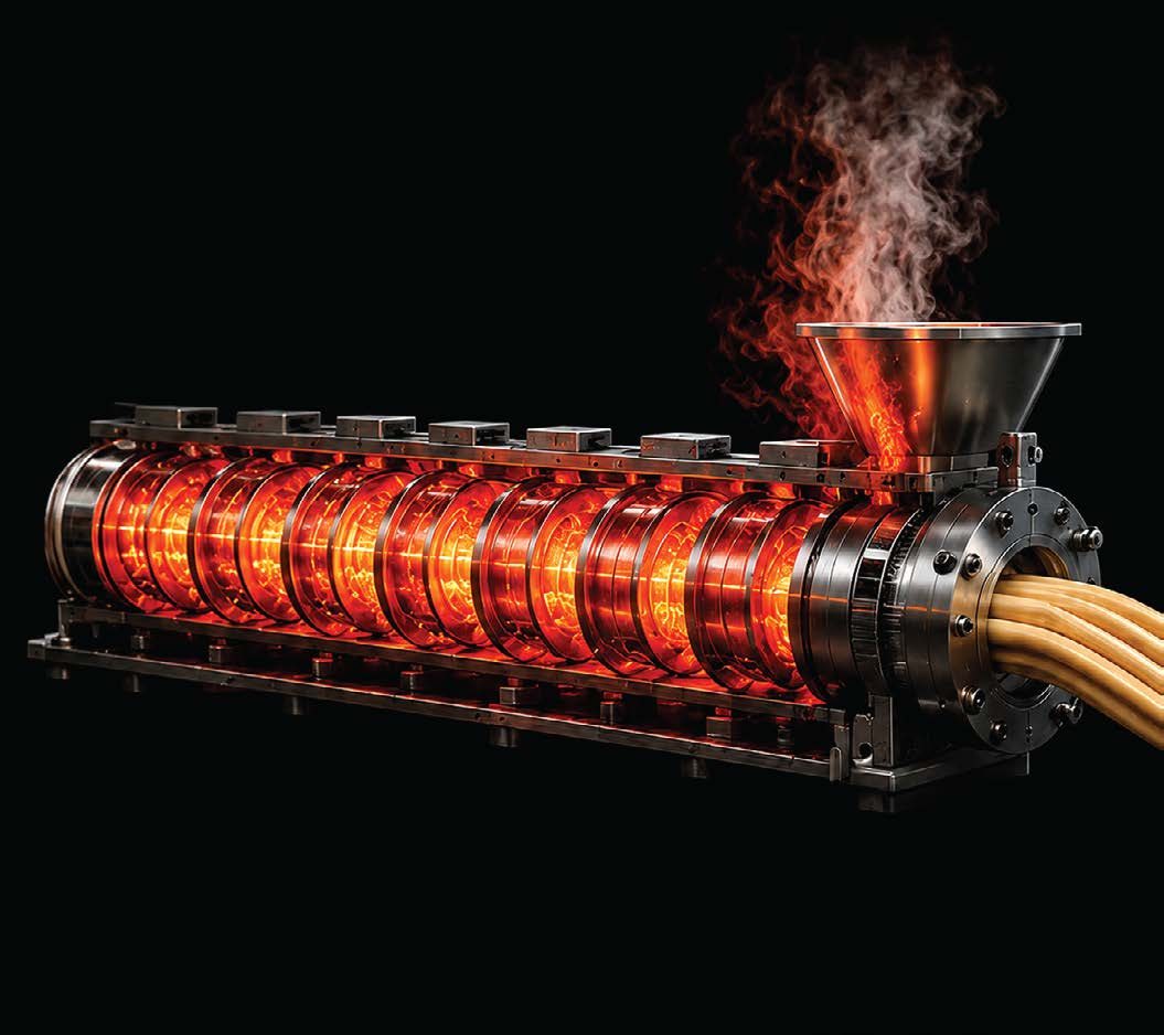 Hot extrusion process