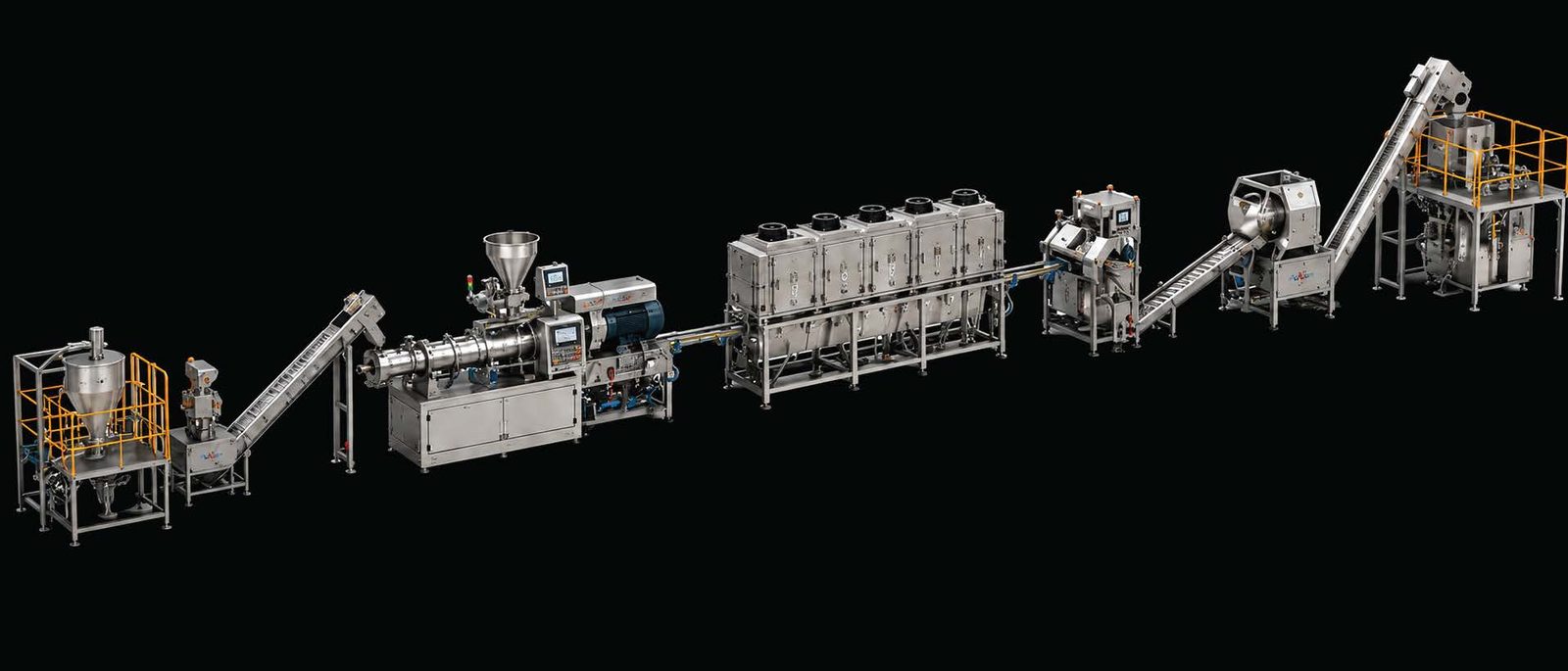 Complete turnkey extrusion line