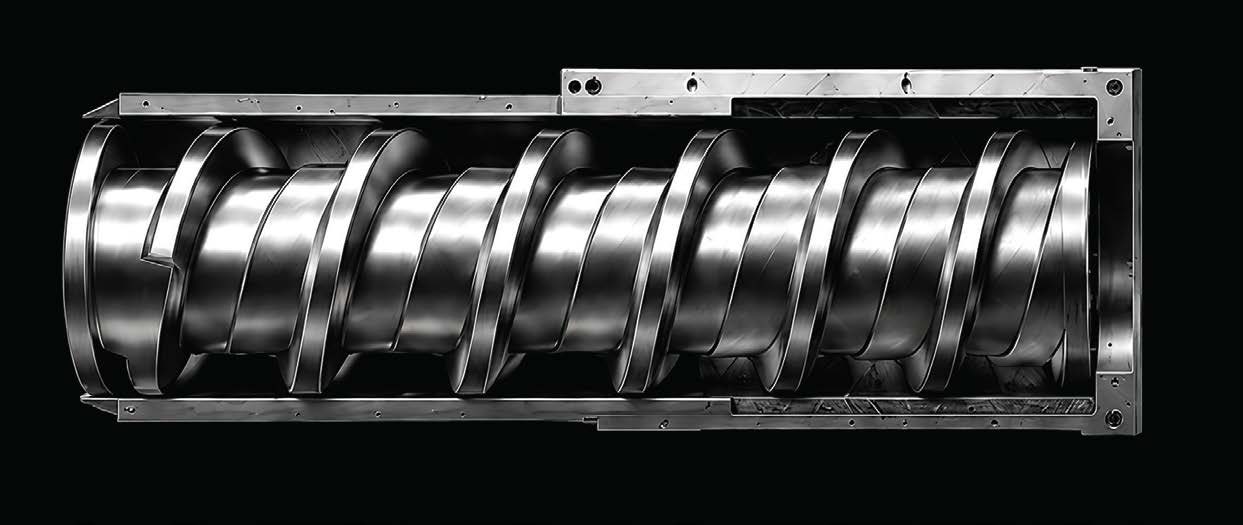 Wear-resistant extruder screws and barrel liners